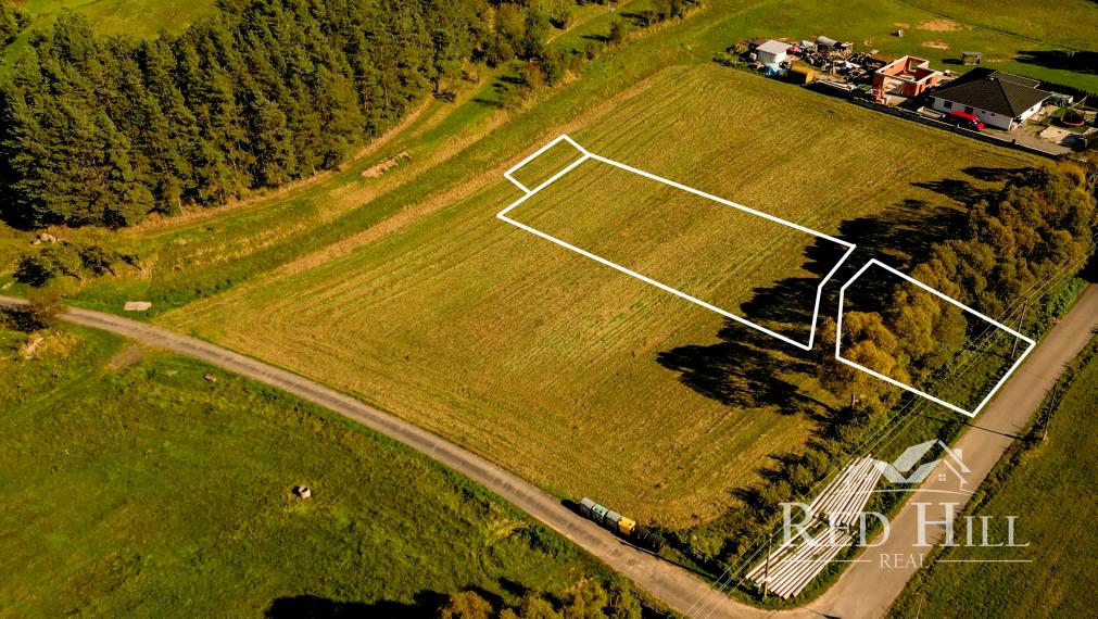 Stavebný pozemok Krupina Červená Hora o rozlohe 2657 m2