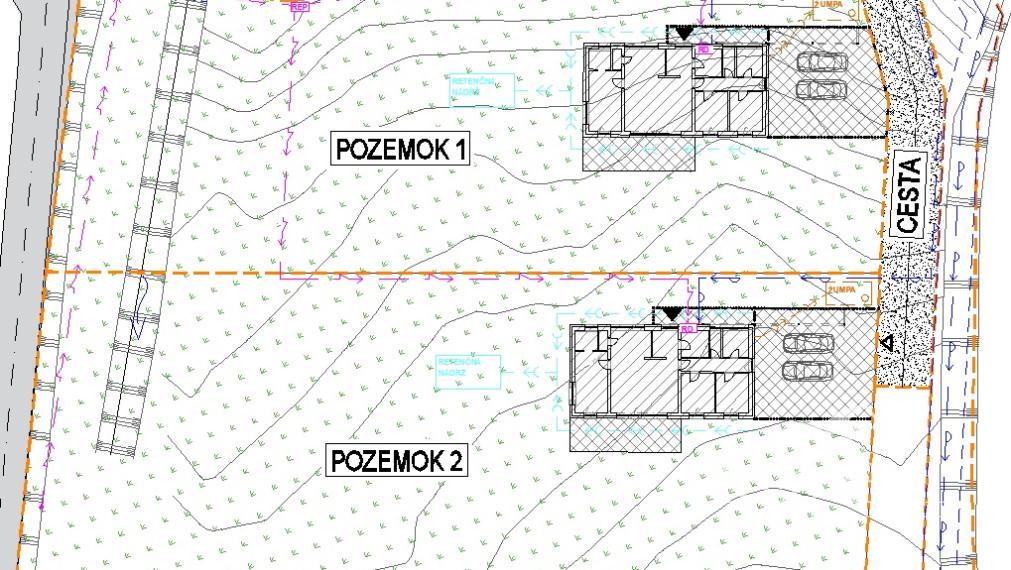 Stavebný pozemok Krupina Červená Hora o rozlohe 2657 m2
