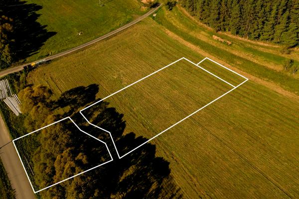 Stavebný pozemok Krupina Červená Hora o rozlohe 2657 m2